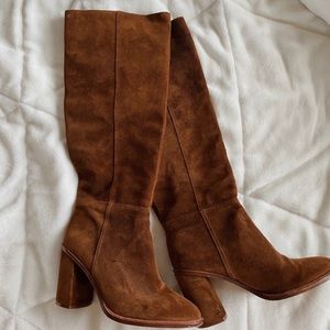 Vince Camuto Dameera Knee High Suede Boot